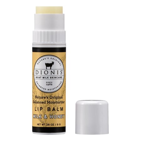 DIONIS Goat Milk Milk and Honey Scent Lip Balm 0.28 oz Z52994-6